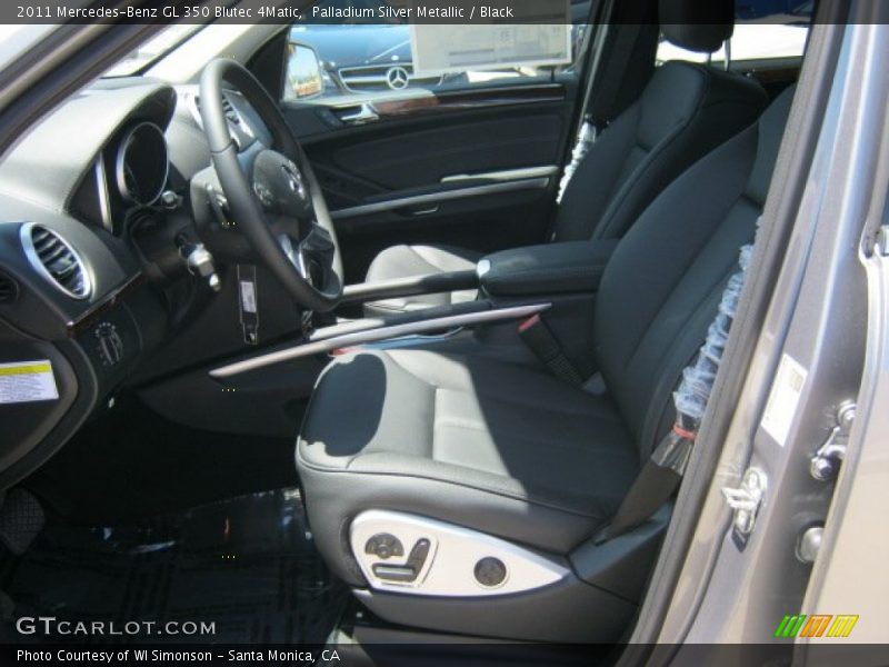 Palladium Silver Metallic / Black 2011 Mercedes-Benz GL 350 Blutec 4Matic