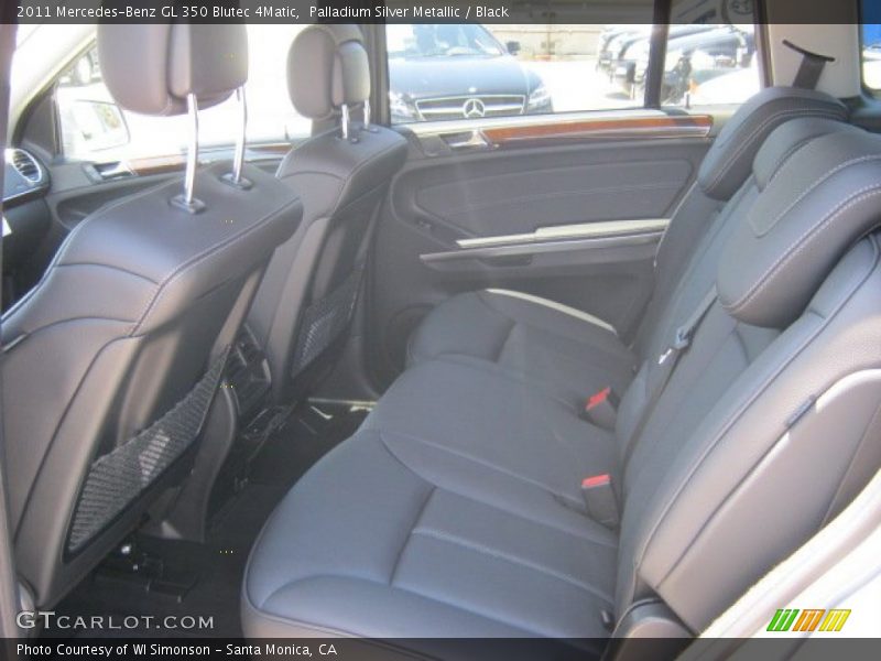 Palladium Silver Metallic / Black 2011 Mercedes-Benz GL 350 Blutec 4Matic