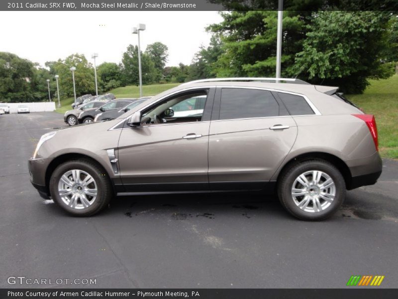 Mocha Steel Metallic / Shale/Brownstone 2011 Cadillac SRX FWD