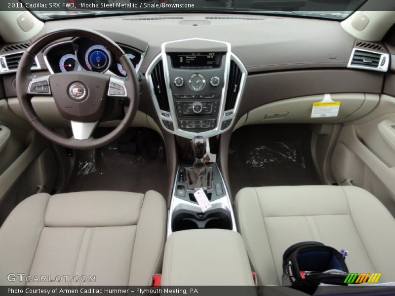 Mocha Steel Metallic / Shale/Brownstone 2011 Cadillac SRX FWD