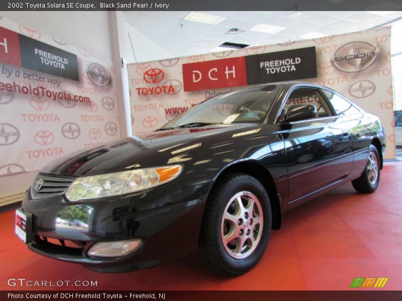 Black Sand Pearl / Ivory 2002 Toyota Solara SE Coupe