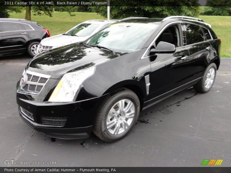 Black Raven / Ebony/Titanium 2011 Cadillac SRX 4 V6 AWD