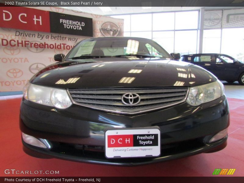 Black Sand Pearl / Ivory 2002 Toyota Solara SE Coupe