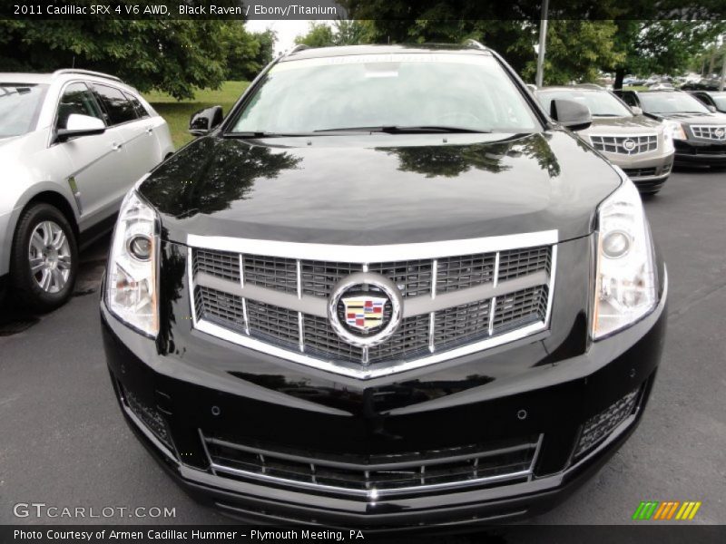 Black Raven / Ebony/Titanium 2011 Cadillac SRX 4 V6 AWD