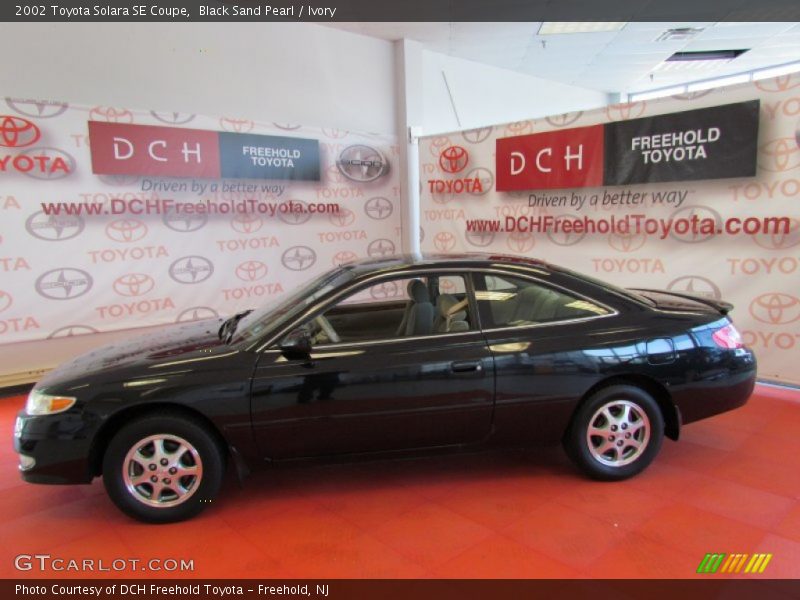 Black Sand Pearl / Ivory 2002 Toyota Solara SE Coupe
