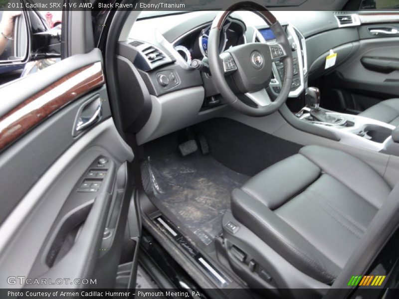 Black Raven / Ebony/Titanium 2011 Cadillac SRX 4 V6 AWD