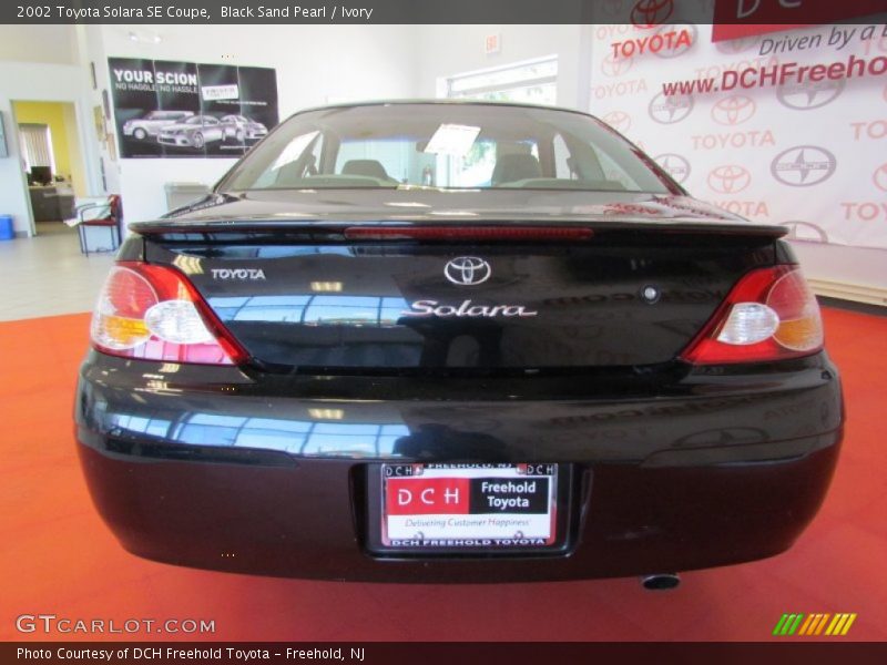 Black Sand Pearl / Ivory 2002 Toyota Solara SE Coupe
