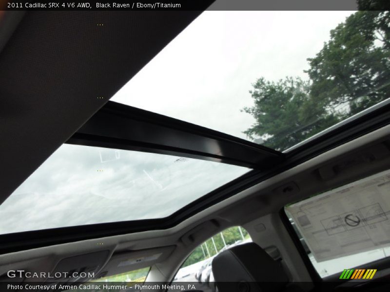 Black Raven / Ebony/Titanium 2011 Cadillac SRX 4 V6 AWD