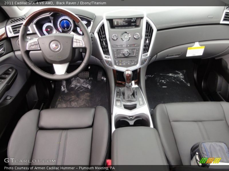 Black Raven / Ebony/Titanium 2011 Cadillac SRX 4 V6 AWD