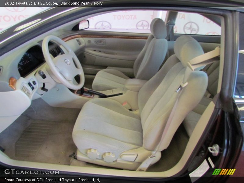 Black Sand Pearl / Ivory 2002 Toyota Solara SE Coupe