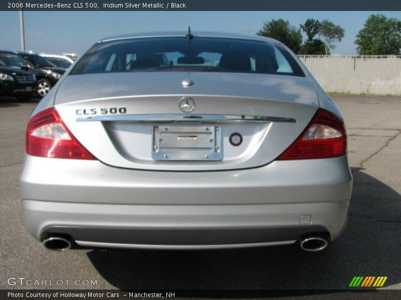 Iridium Silver Metallic / Black 2006 Mercedes-Benz CLS 500