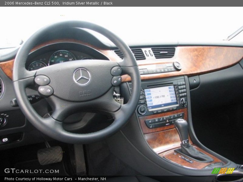 Iridium Silver Metallic / Black 2006 Mercedes-Benz CLS 500