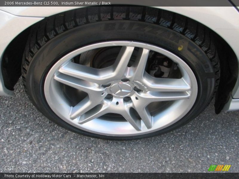 Iridium Silver Metallic / Black 2006 Mercedes-Benz CLS 500