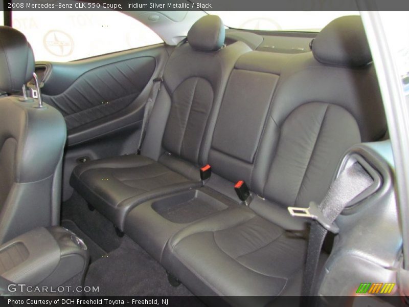  2008 CLK 550 Coupe Black Interior