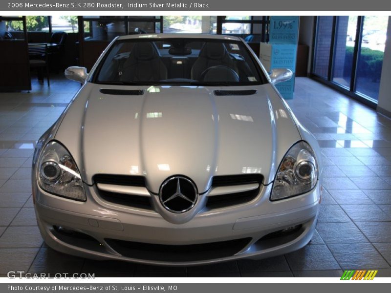 Iridium Silver Metallic / Black 2006 Mercedes-Benz SLK 280 Roadster
