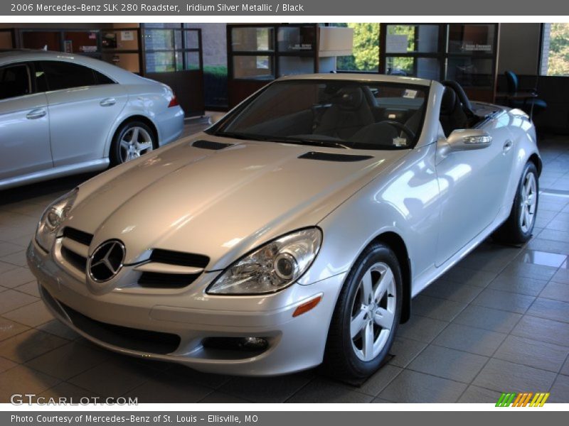 Iridium Silver Metallic / Black 2006 Mercedes-Benz SLK 280 Roadster