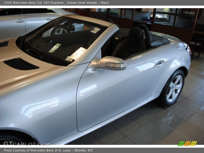 Iridium Silver Metallic / Black 2006 Mercedes-Benz SLK 280 Roadster