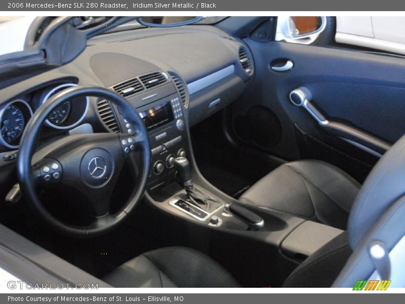 Iridium Silver Metallic / Black 2006 Mercedes-Benz SLK 280 Roadster