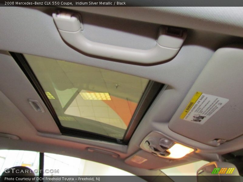 Sunroof of 2008 CLK 550 Coupe