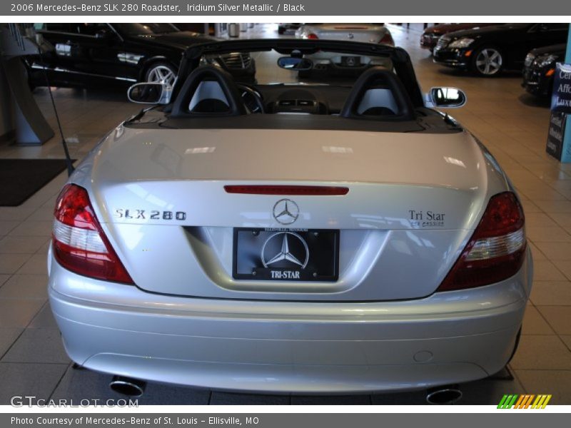 Iridium Silver Metallic / Black 2006 Mercedes-Benz SLK 280 Roadster