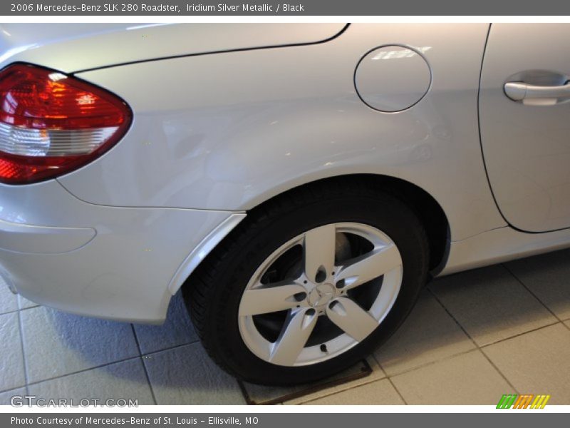 Iridium Silver Metallic / Black 2006 Mercedes-Benz SLK 280 Roadster