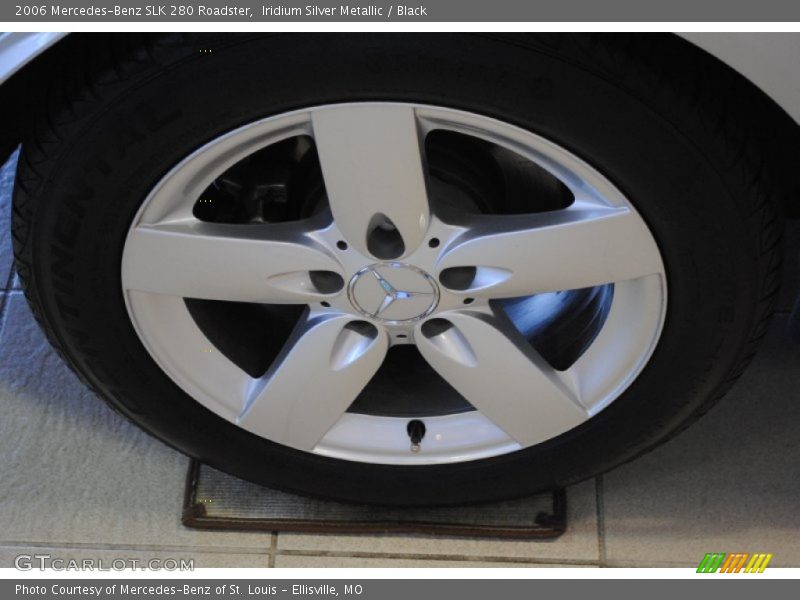Iridium Silver Metallic / Black 2006 Mercedes-Benz SLK 280 Roadster