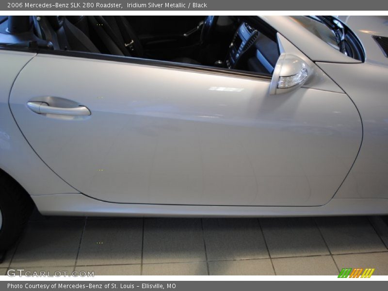 Iridium Silver Metallic / Black 2006 Mercedes-Benz SLK 280 Roadster