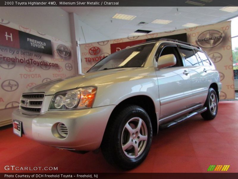 Millenium Silver Metallic / Charcoal 2003 Toyota Highlander 4WD