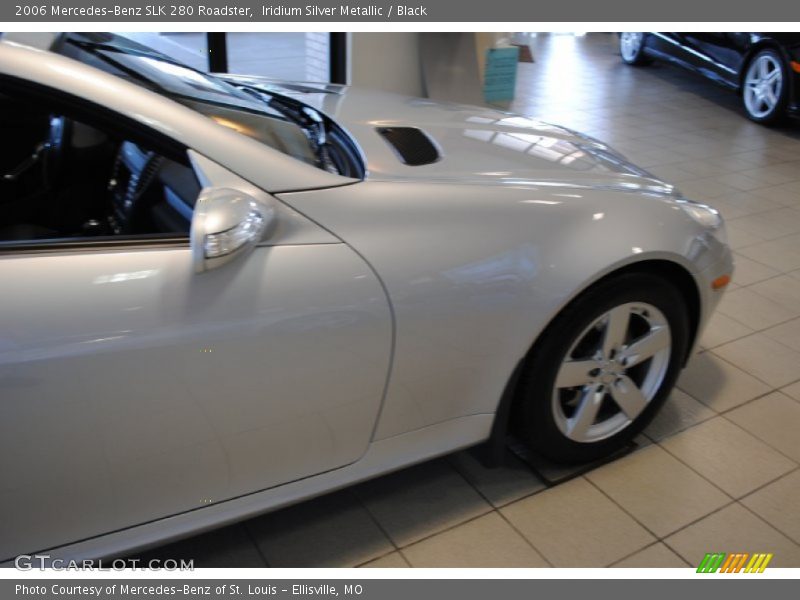 Iridium Silver Metallic / Black 2006 Mercedes-Benz SLK 280 Roadster