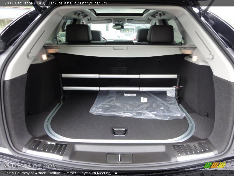 Black Ice Metallic / Ebony/Titanium 2011 Cadillac SRX FWD