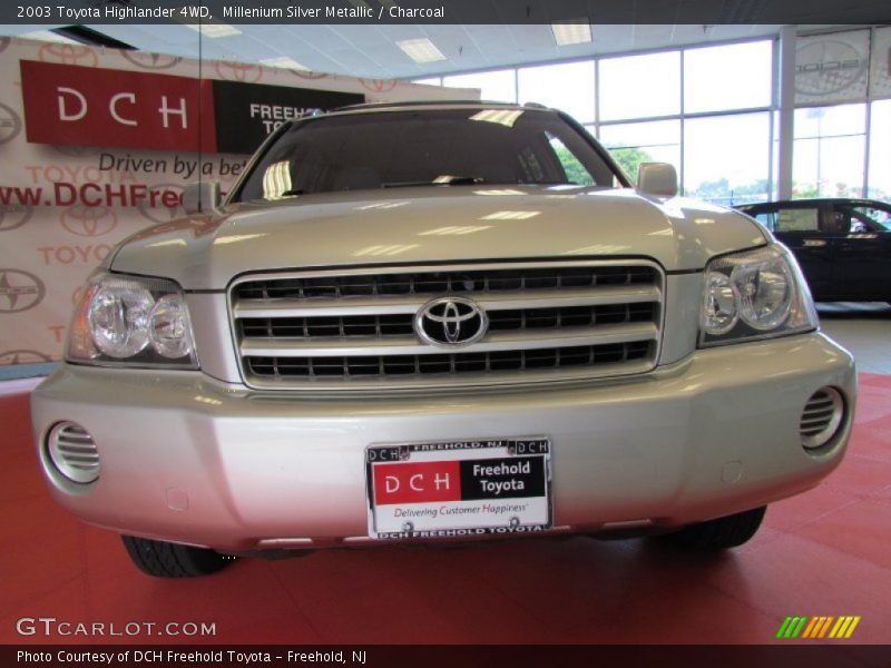Millenium Silver Metallic / Charcoal 2003 Toyota Highlander 4WD