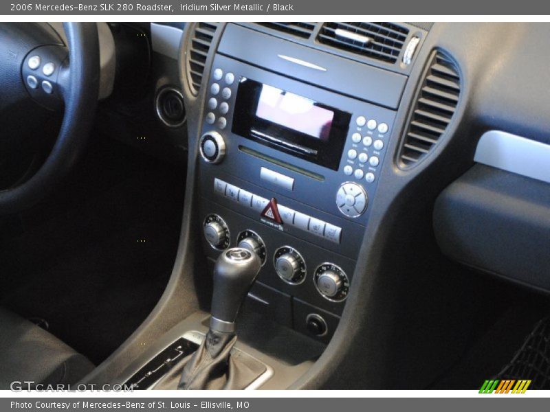 Iridium Silver Metallic / Black 2006 Mercedes-Benz SLK 280 Roadster