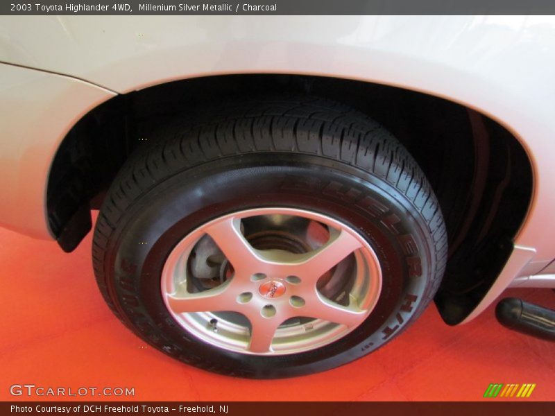 Millenium Silver Metallic / Charcoal 2003 Toyota Highlander 4WD