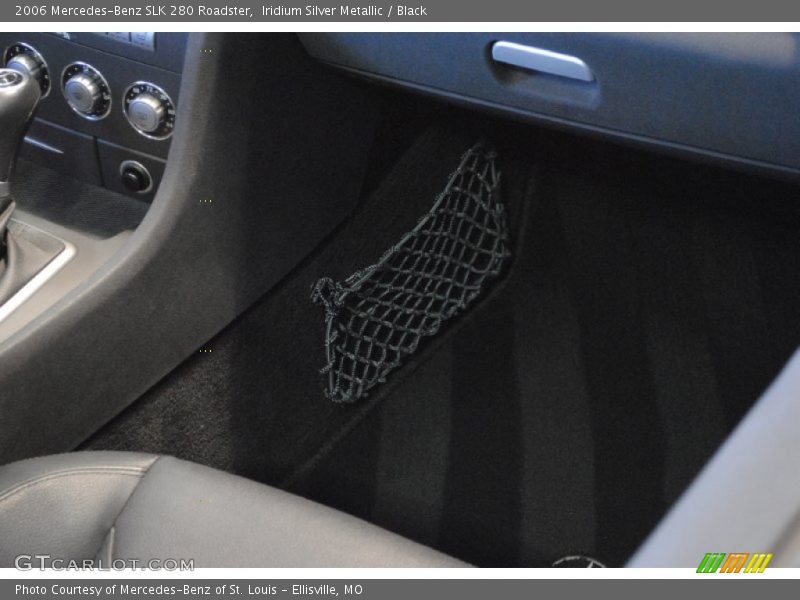 Iridium Silver Metallic / Black 2006 Mercedes-Benz SLK 280 Roadster
