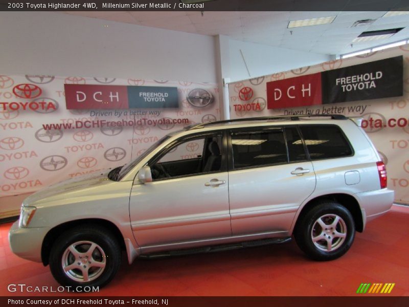 Millenium Silver Metallic / Charcoal 2003 Toyota Highlander 4WD