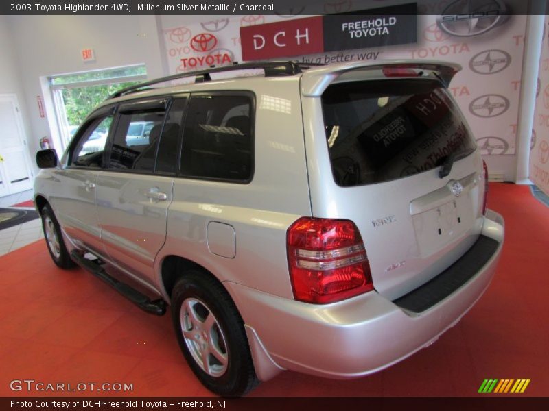 Millenium Silver Metallic / Charcoal 2003 Toyota Highlander 4WD