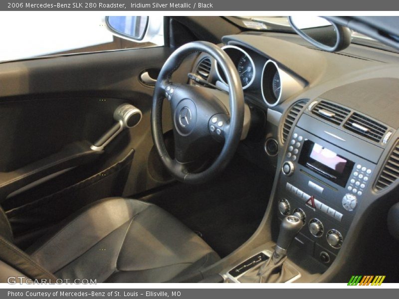 Iridium Silver Metallic / Black 2006 Mercedes-Benz SLK 280 Roadster