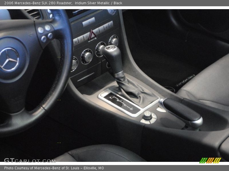 Iridium Silver Metallic / Black 2006 Mercedes-Benz SLK 280 Roadster