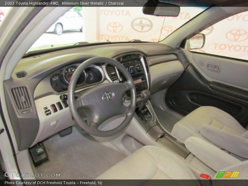 Millenium Silver Metallic / Charcoal 2003 Toyota Highlander 4WD