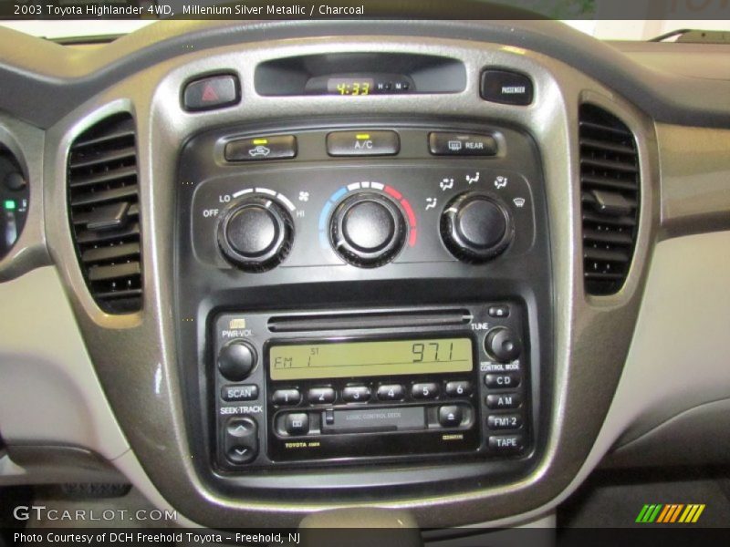 Millenium Silver Metallic / Charcoal 2003 Toyota Highlander 4WD