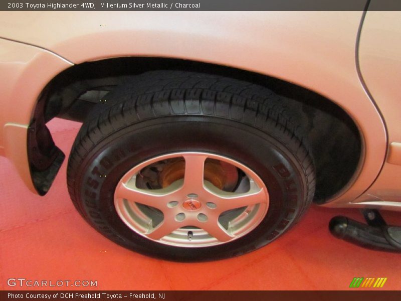 Millenium Silver Metallic / Charcoal 2003 Toyota Highlander 4WD