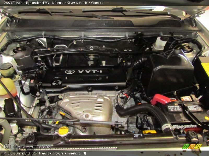 Millenium Silver Metallic / Charcoal 2003 Toyota Highlander 4WD