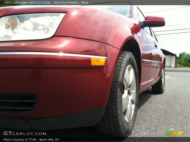 Spice Red Metallic / Black 2004 Volkswagen Jetta GLS Sedan