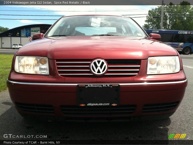 Spice Red Metallic / Black 2004 Volkswagen Jetta GLS Sedan