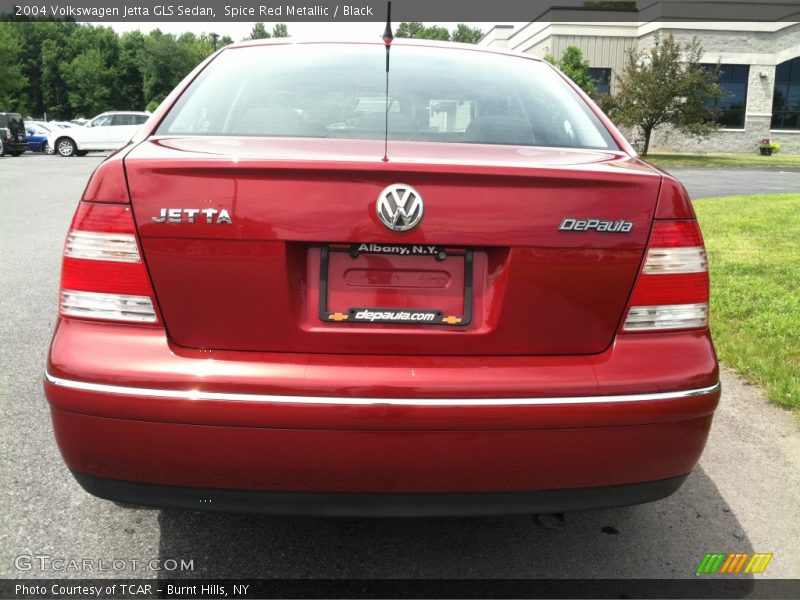 Spice Red Metallic / Black 2004 Volkswagen Jetta GLS Sedan