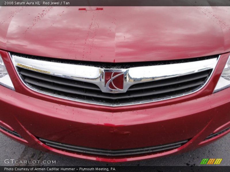 Red Jewel / Tan 2008 Saturn Aura XE