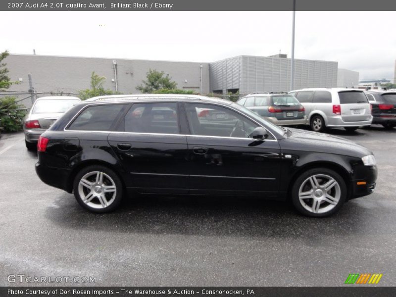 Brilliant Black / Ebony 2007 Audi A4 2.0T quattro Avant