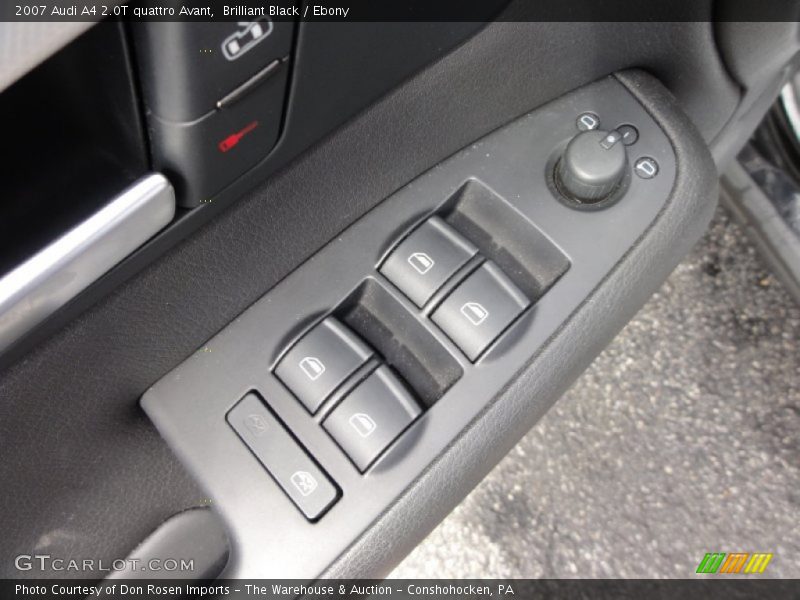 Brilliant Black / Ebony 2007 Audi A4 2.0T quattro Avant