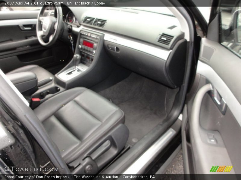 Brilliant Black / Ebony 2007 Audi A4 2.0T quattro Avant