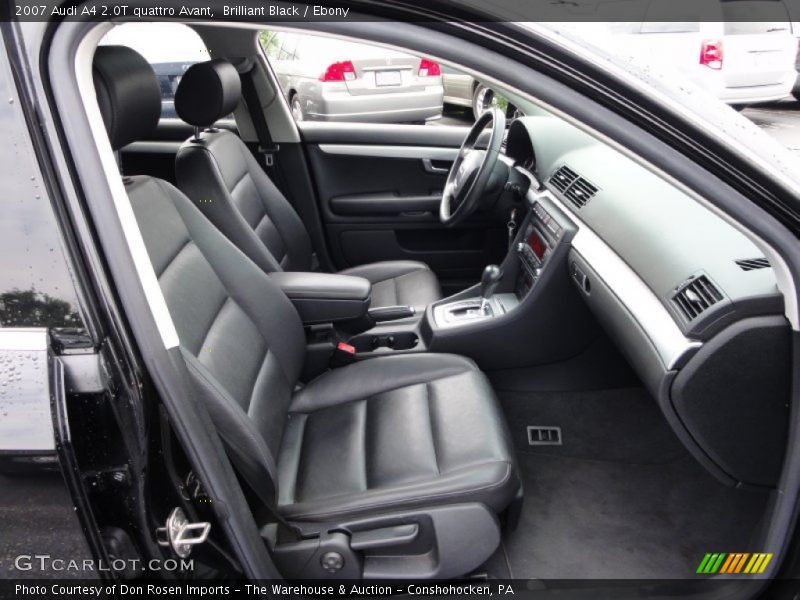 Brilliant Black / Ebony 2007 Audi A4 2.0T quattro Avant